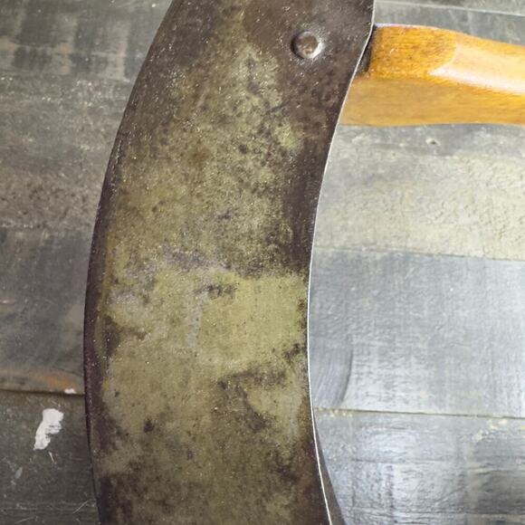 Antique Kitchen, Vegetable Chopper, Rocker Blades, Primitive Farmhouse - Picture 2 of 4